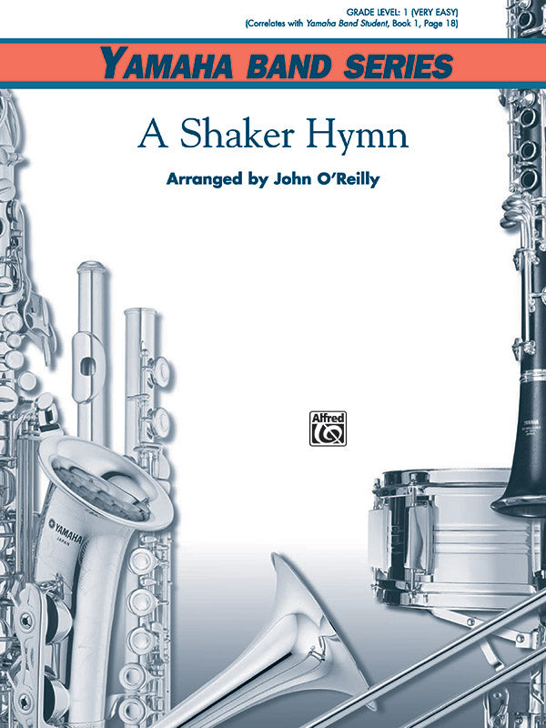 A Shaker Hymn: E-flat Baritone Saxophone Sheet Music Preview