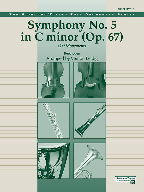 Beethoven's Symphony No. 5, 1st Movement Sheet Music Preview