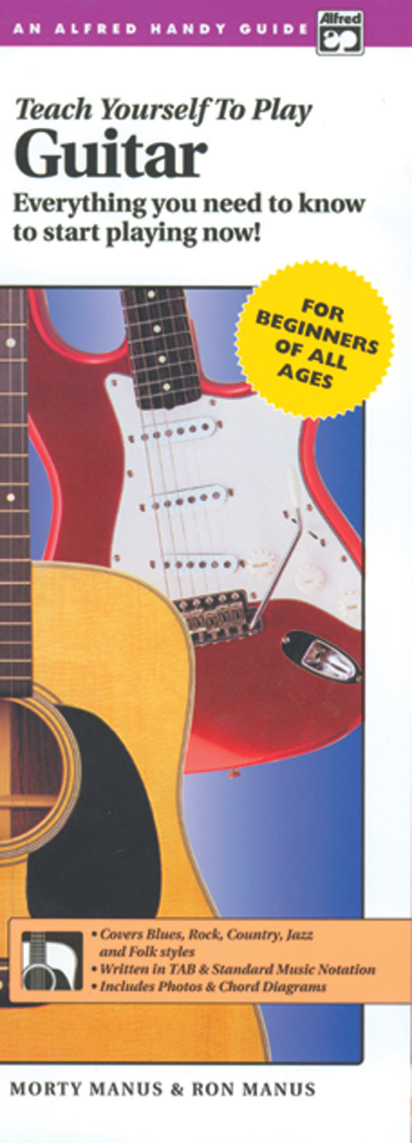 Alfred's Teach Yourself to Play Guitar Cover Image