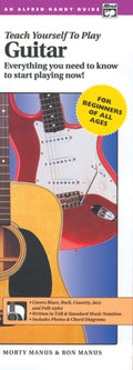 Alfred's Teach Yourself to Play Guitar Cover Image