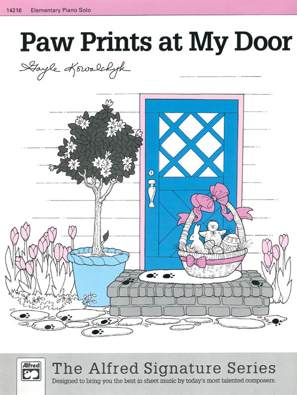 Paw Prints at My Door Cover Image