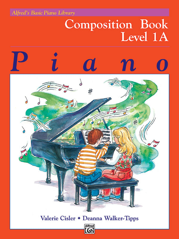 Alfred's Basic Piano Library: Composition Book 1A Sheet Music Preview