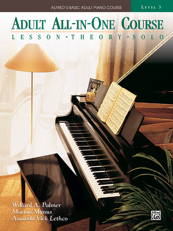 Alfred's Basic Adult All-in-One Course, Book 3 Cover Image