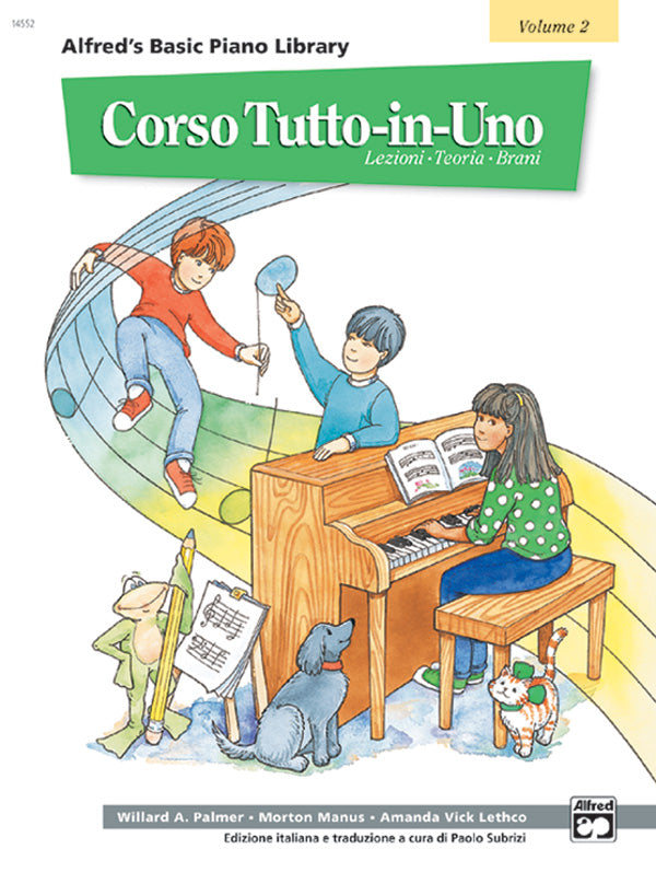 Alfred's Basic All-in-One Course Italian Edition, Book 2 [Corso Tutto-in-Uno] Cover Image