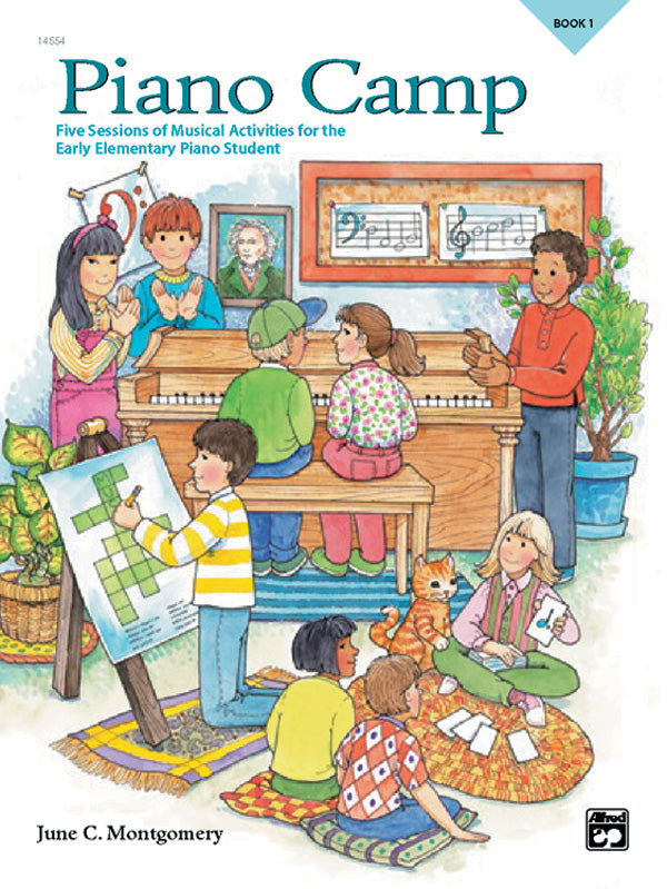Piano Camp, Book 1: Five Sessions of Musical Activities for the Early Elementary Piano Student Sheet Music Preview