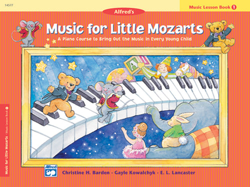 Music for Little Mozarts: Music Lesson Book 1 Cover Image