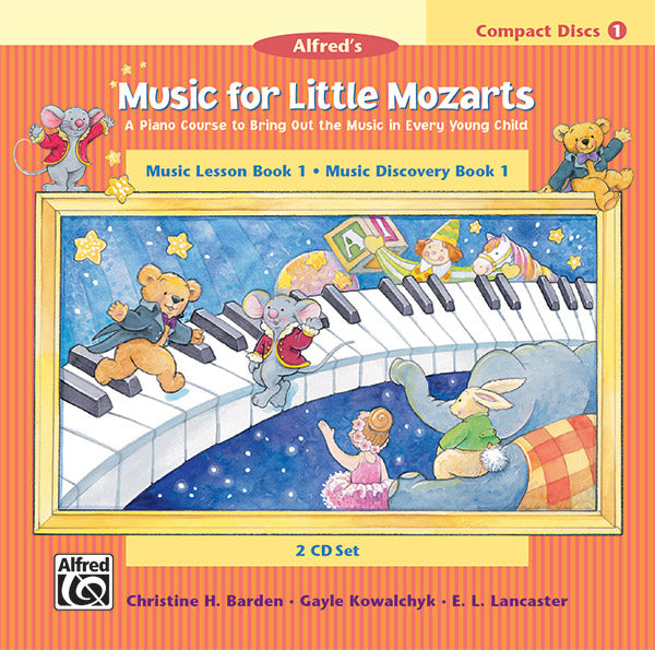 Music for Little Mozarts: CD 2-Disc Sets for Lesson and Discovery Books, Level 1 Cover Image