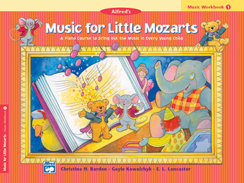 Music for Little Mozarts: Music Workbook 1: Coloring and Ear Training Activities to Bring Out the Music in Every Young Child Sheet Music Preview