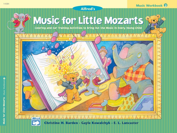 Music for Little Mozarts: Music Workbook 2: Coloring and Ear Training Activities to Bring Out the Music in Every Young Child Sheet Music Preview