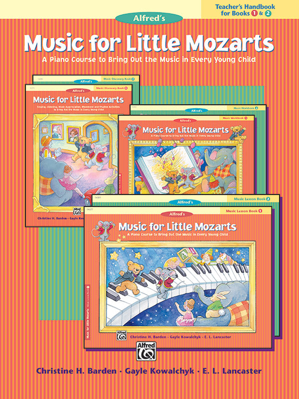 Music for Little Mozarts: Teacher's Handbook for Books 1 & 2 Cover Image
