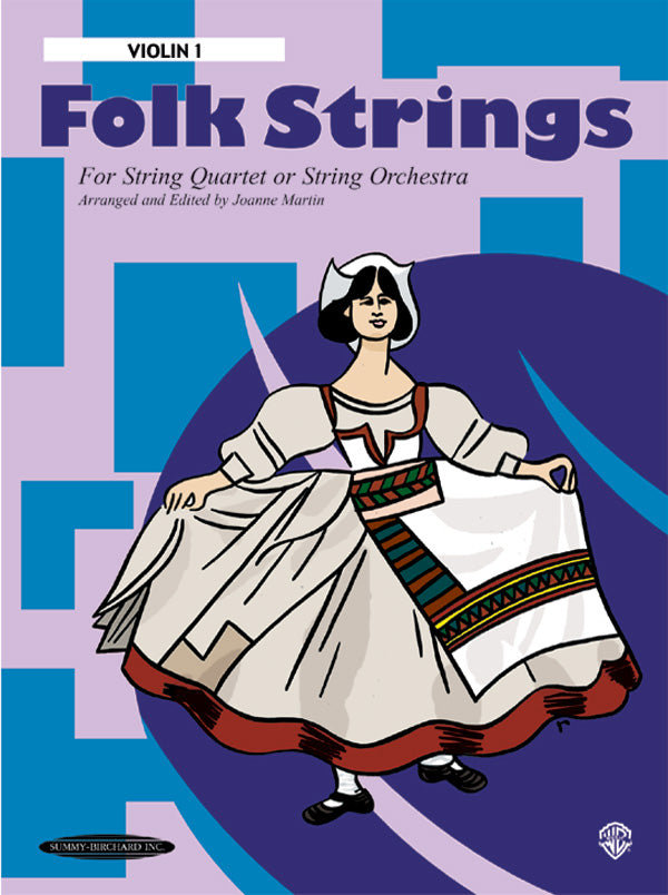 Folk Strings for String Quartet or String Orchestra Cover Image