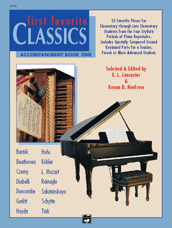 First Favorite Classics: Accompaniment, Book 1 Cover Image