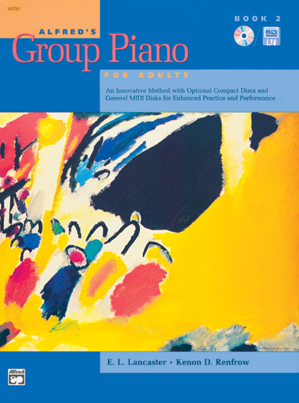 Alfred's Group Piano for Adults: Student Book 2 Cover Image