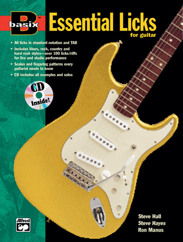 Basix®: Essential Licks for Guitar Cover Image