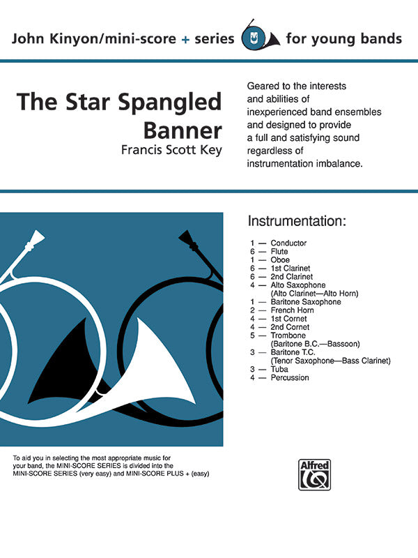 The Star Spangled Banner: 1st B-flat Cornet Sheet Music Preview