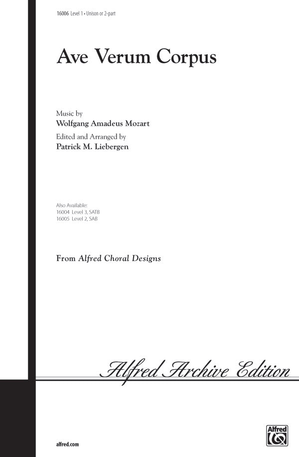 Ave Verum Corpus Cover Image