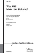 Who Will Make Him Welcome? Cover Image