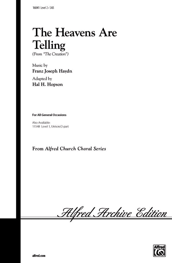 The Heavens Are Telling Cover Image
