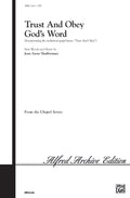 Trust and Obey God's Word Cover Image