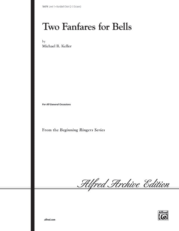 Two Fanfares for Bells, Set I Cover Image