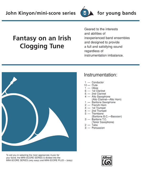 Fantasy on an Irish Clogging Tune: 2nd B-flat Trumpet Sheet Music Preview