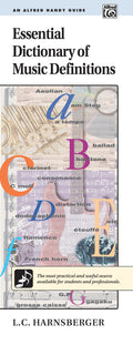 Essential Dictionary of Music Definitions Cover Image