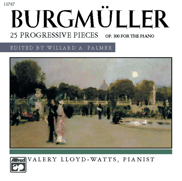 Burgmüller: 25 Progressive Pieces, Opus 100 Cover Image