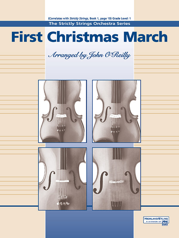 First Christmas March: Piano Accompaniment Sheet Music Preview