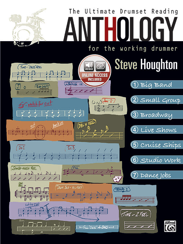 The Ultimate Drumset Reading Anthology: For the Working Drummer Sheet Music Preview