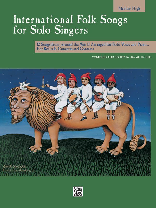 International Folk Songs for Solo Singers Cover Image
