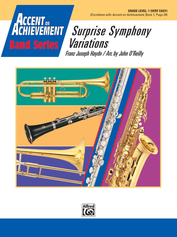 Surprise Symphony Variations: Score Sheet Music Preview