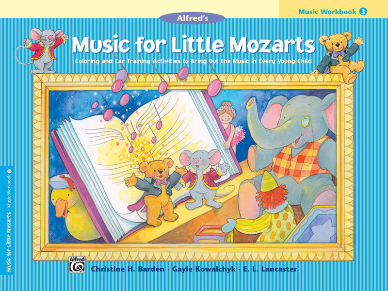 Music for Little Mozarts: Music Workbook 3 Cover Image