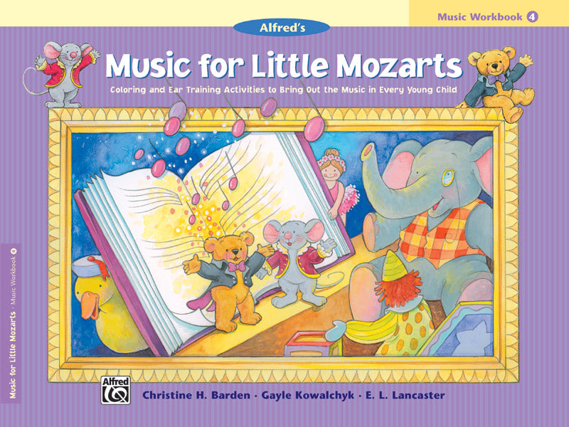Music for Little Mozarts: Music Workbook 4 Cover Image