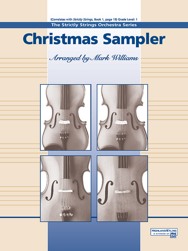 Christmas Sampler: String Bass Sheet Music Preview