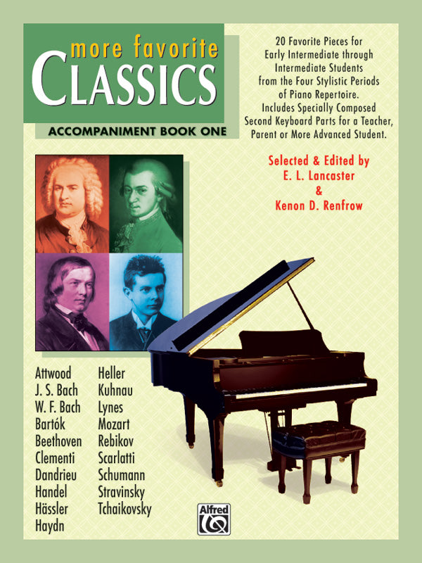 More Favorite Classics: Accompaniment, Book 1 Cover Image