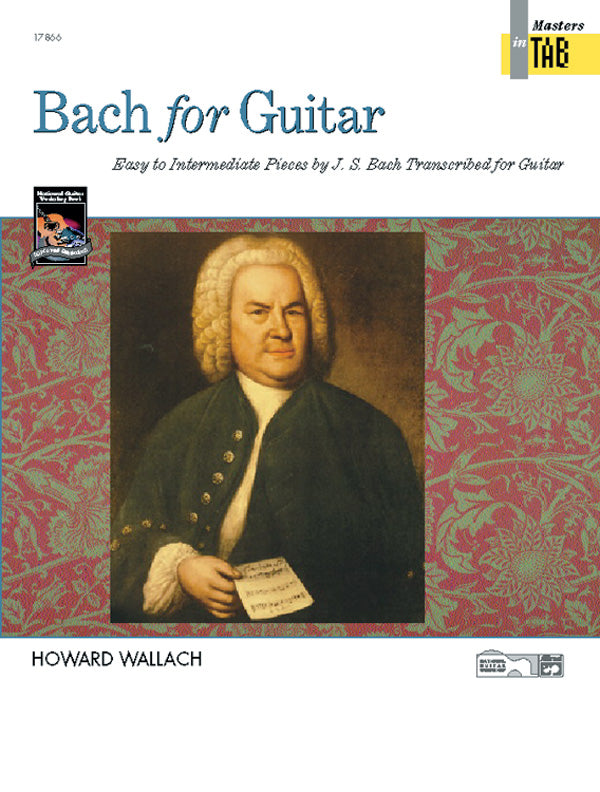 Bach for Guitar: Masters in TAB Sheet Music Preview