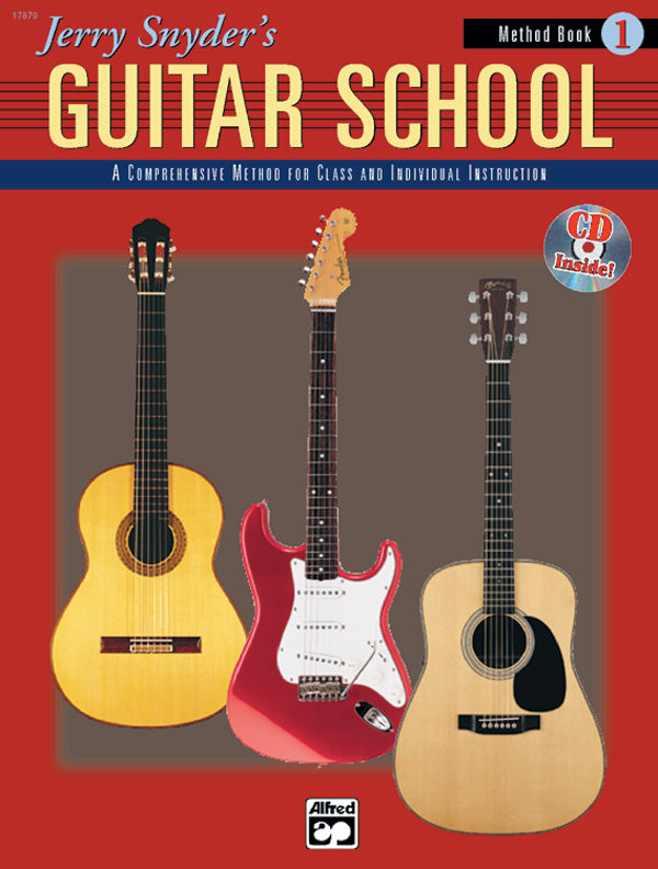 Jerry Snyder's Guitar School, Method Book 1 Cover Image