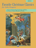 Favorite Christmas Classics for Solo Singers Cover Image