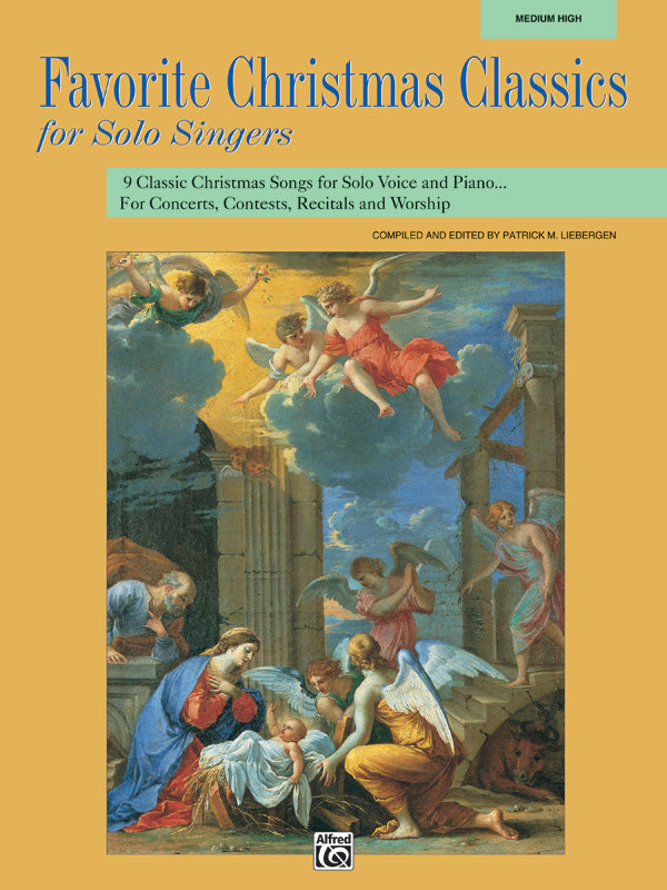 Favorite Christmas Classics for Solo Singers Cover Image