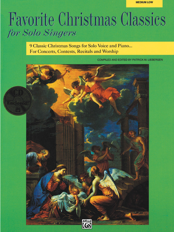 Favorite Christmas Classics for Solo Singers Cover Image