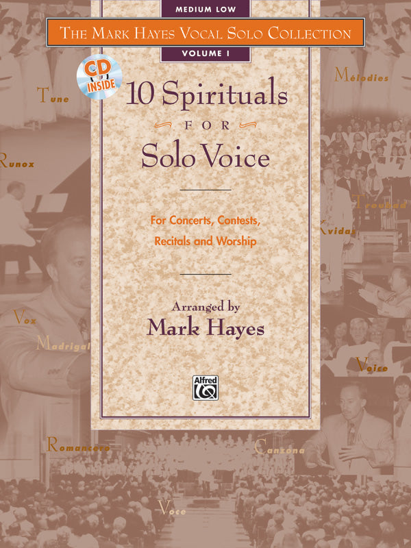 The Mark Hayes Vocal Solo Collection: 10 Spirituals for Solo Voice Cover Image