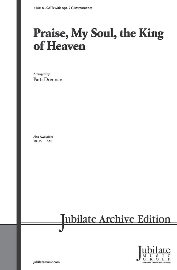 Praise, My Soul, the King of Heaven Cover Image