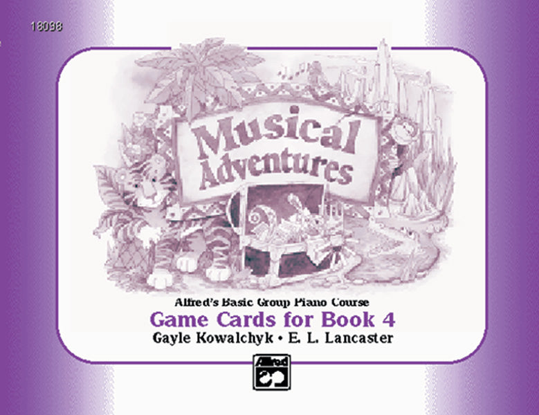 Musical Adventures Game: Game Cards, Level 4 Cover Image