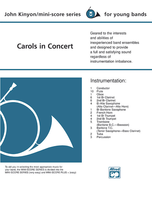 Carols in Concert: 2nd B-flat Trumpet Sheet Music Preview