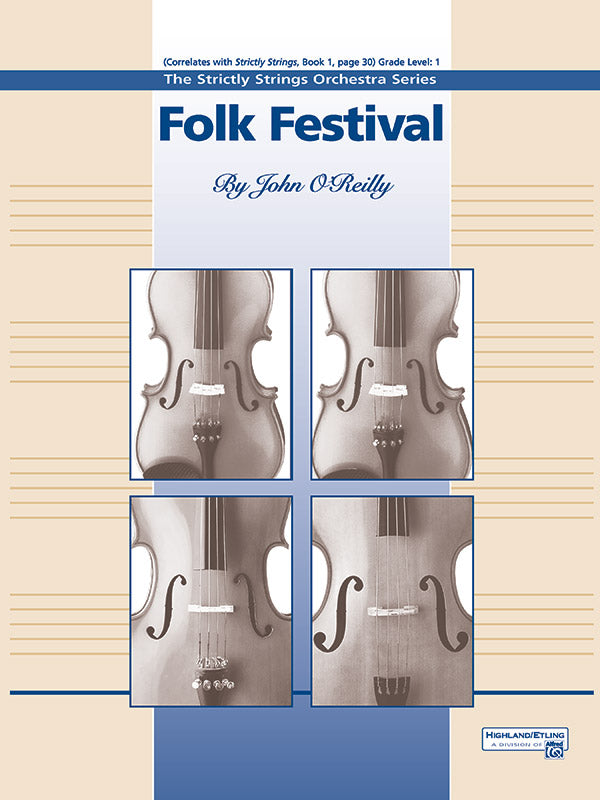 Folk Festival: 1st Violin Sheet Music Preview