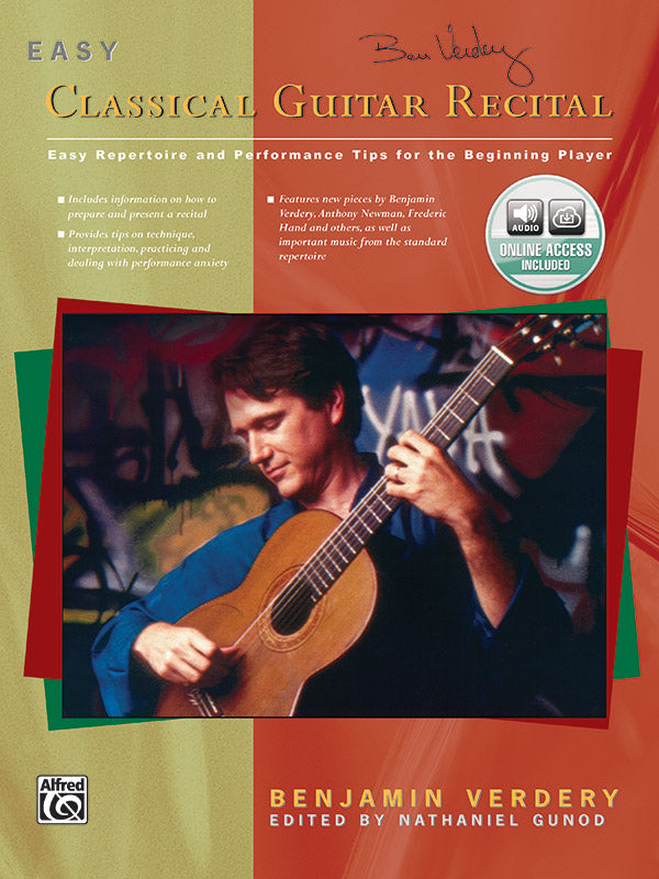 Easy Classical Guitar Recital: Easy Repertoire and Performance Tips for the Beginning Player Sheet Music Preview