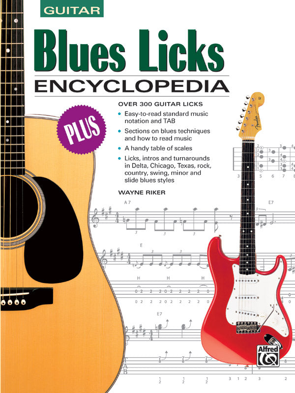 Blues Licks Encyclopedia Cover Image
