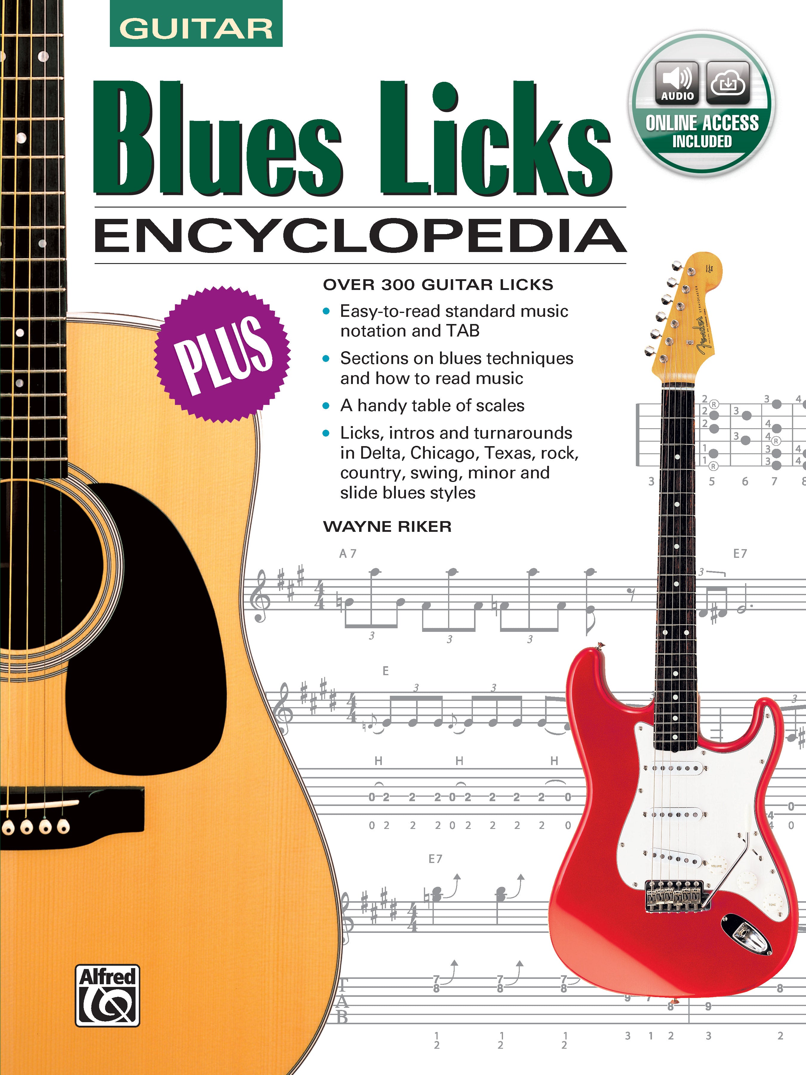 Blues Licks Encyclopedia: Over 300 Guitar Licks Sheet Music Preview