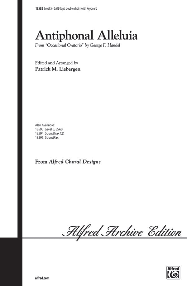 Antiphonal Alleluia Sheet Music Preview