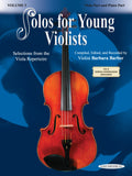 Solos for Young Violists Viola Part and Piano Acc., Volume 3 Cover Image